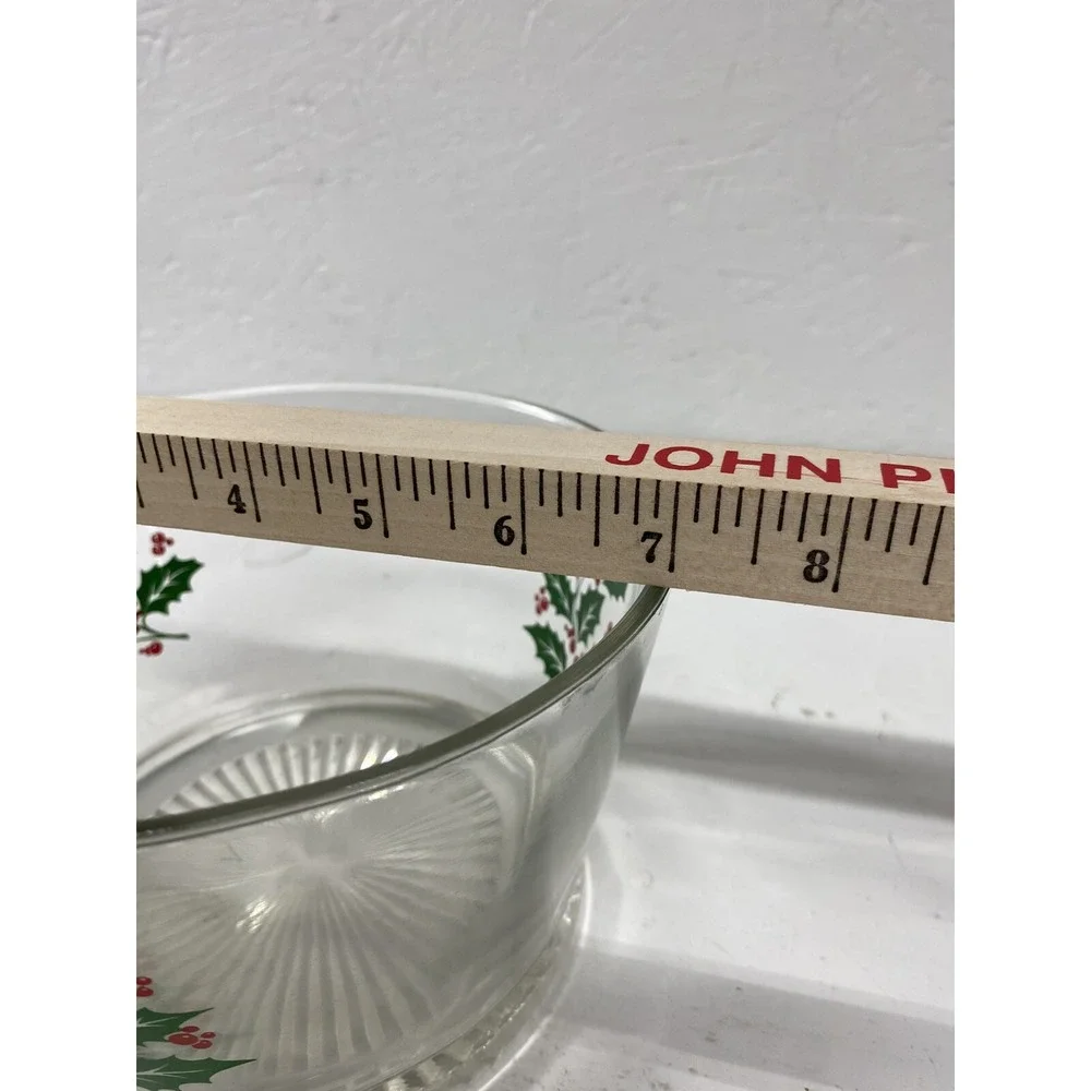 Indiana Glass holly glass