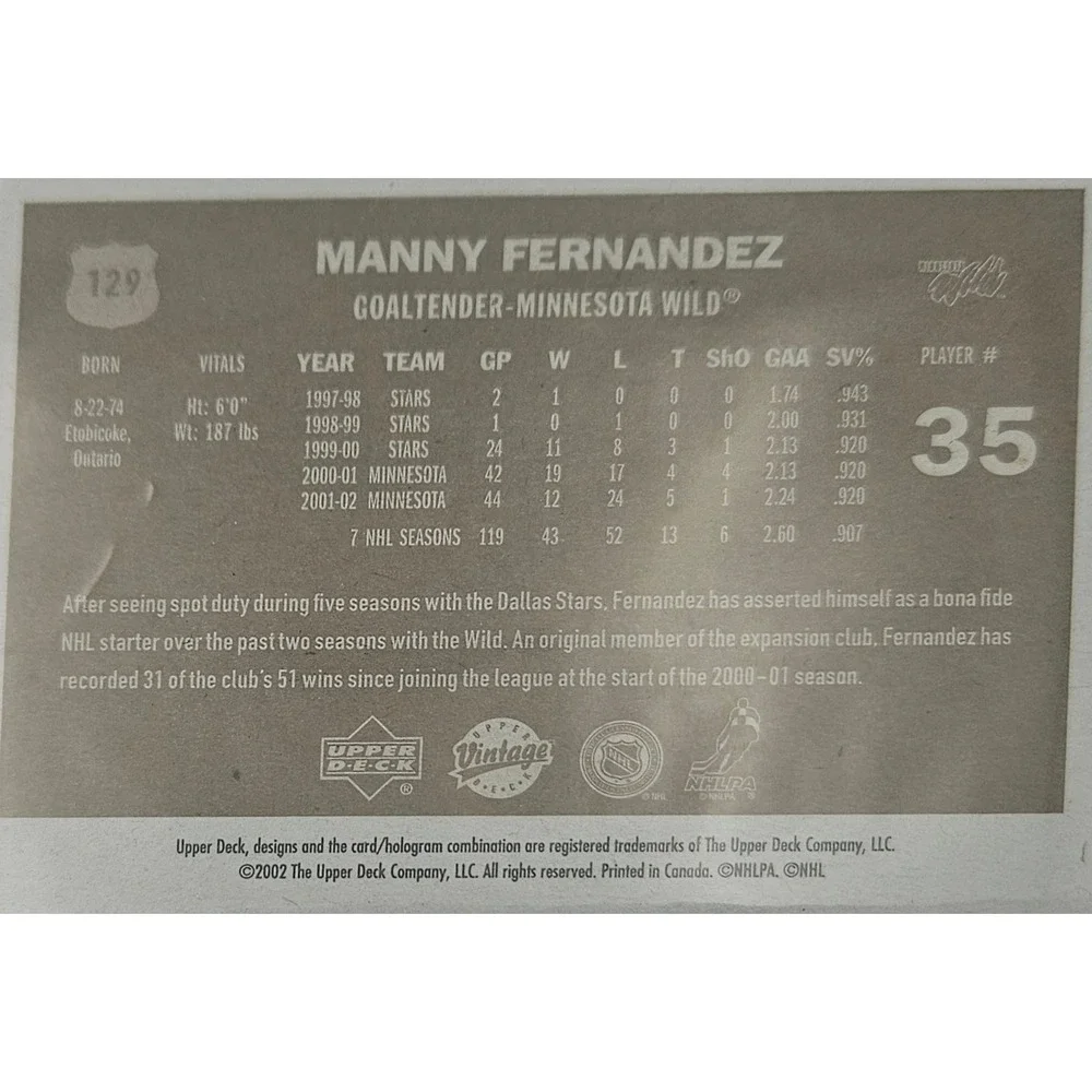 N/A card 2002