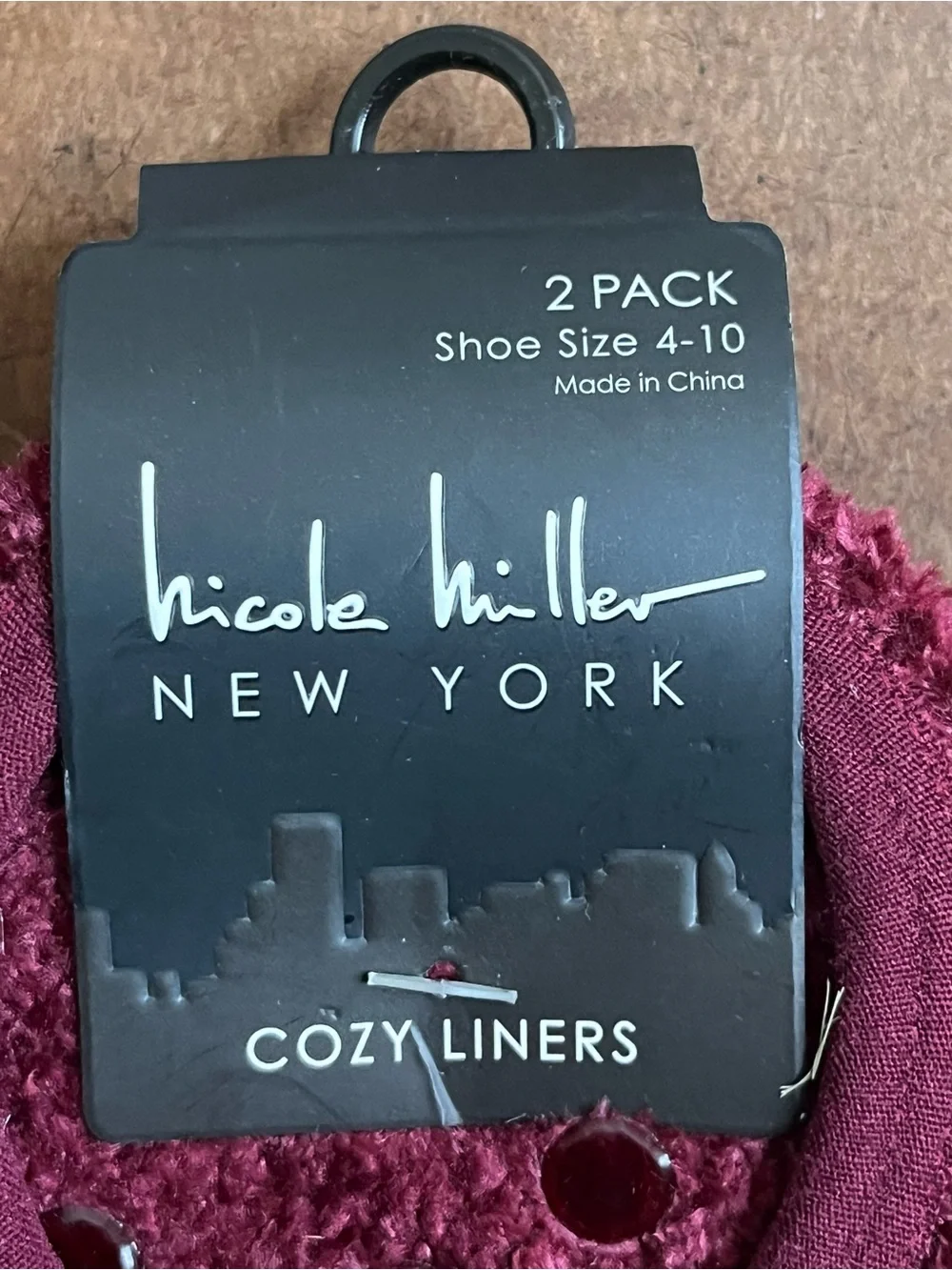 Nicole Miller plush no