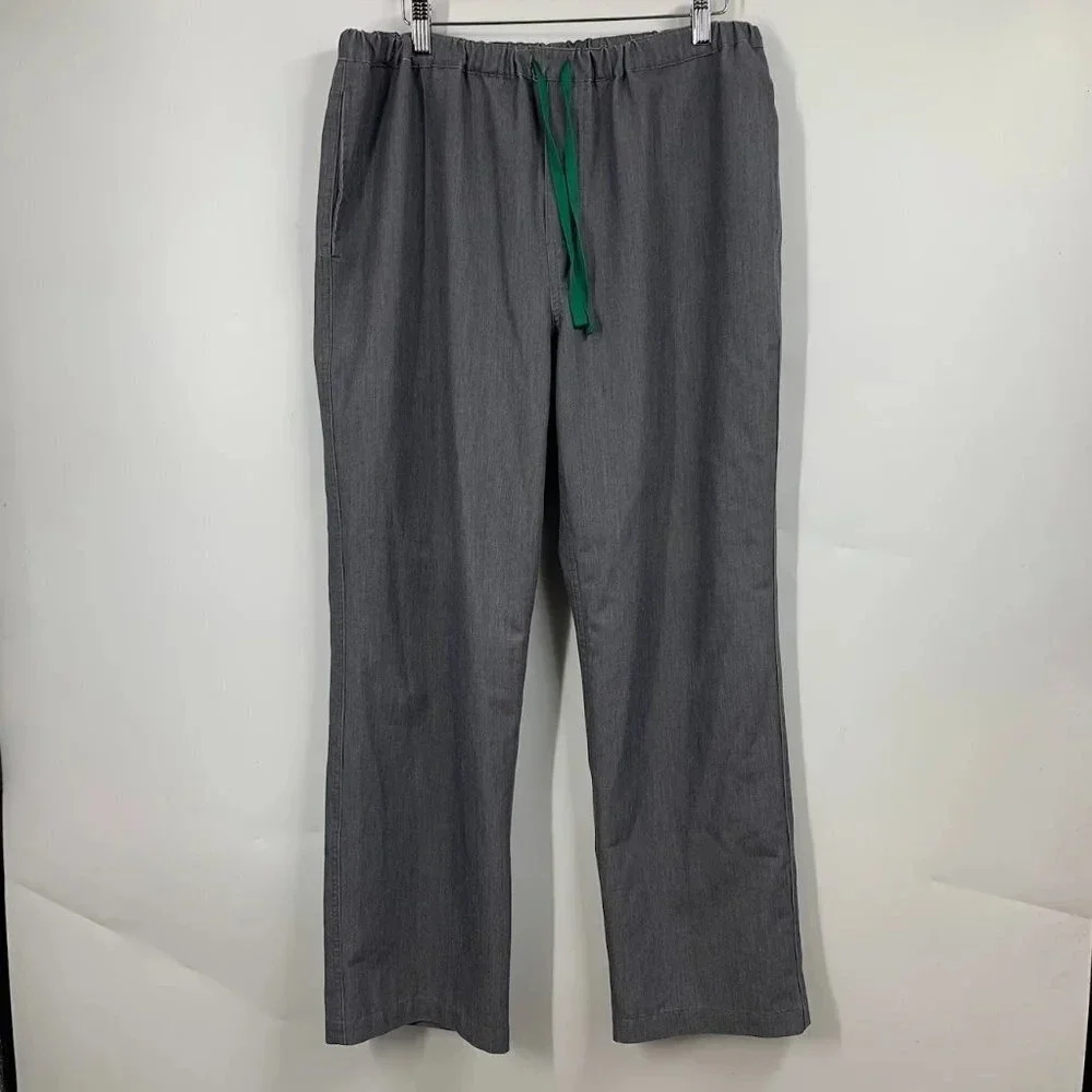 Figs Men's Pisco Basic Scrub Elastics Drawstring Slim‎ Pants Size L