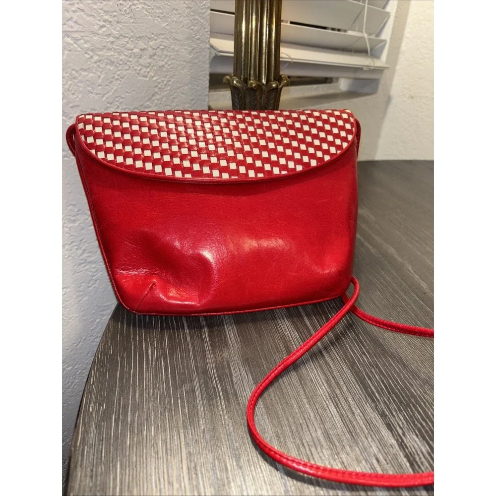 Vintage 80s Red Purse‎
