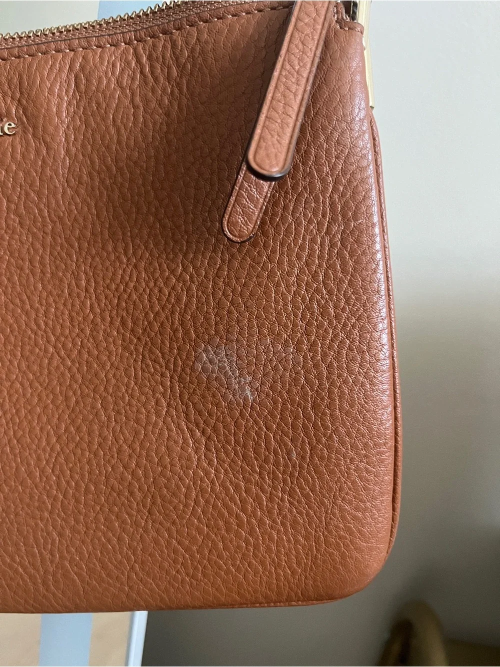 kate spade compact pebbled