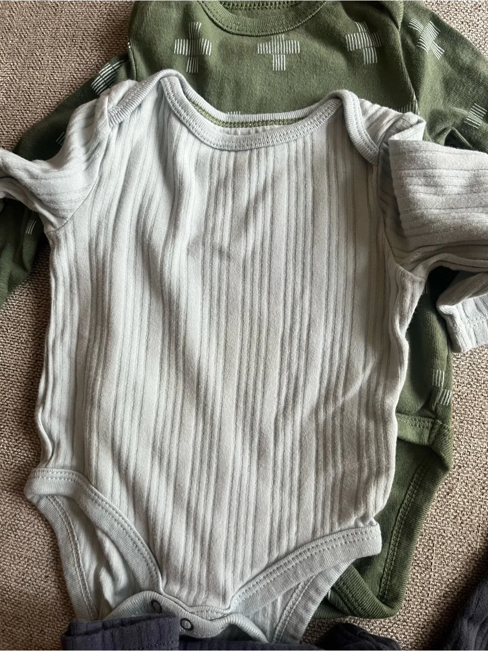 Cloud Island Baby Ribbed Short-Sleeve Bodysuit Pack -