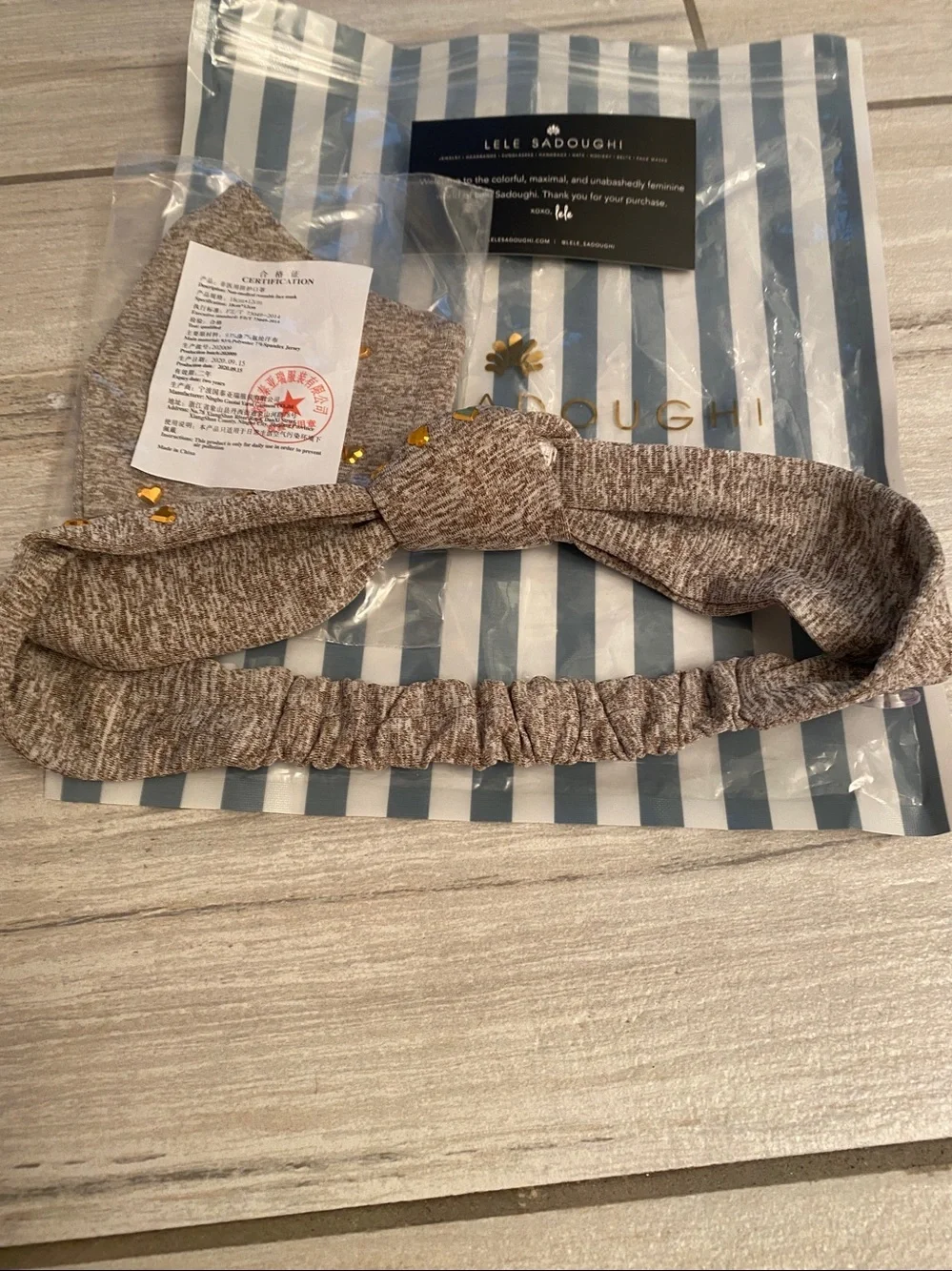 Lele Sadoughi nwt lele