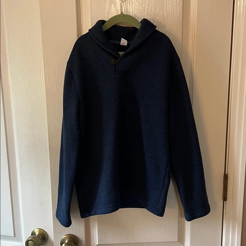 Old Navy Navy Fleece Jacket