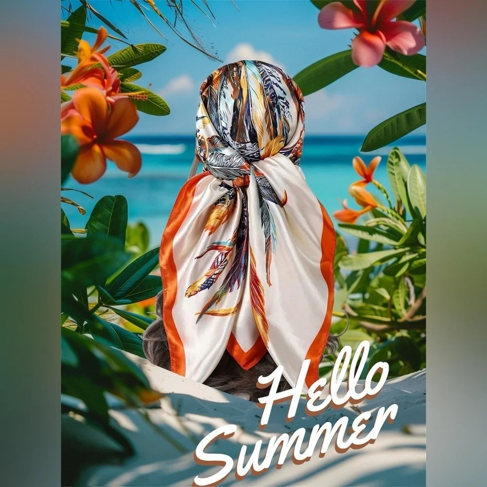 Quiet Luxury Boutique orange print