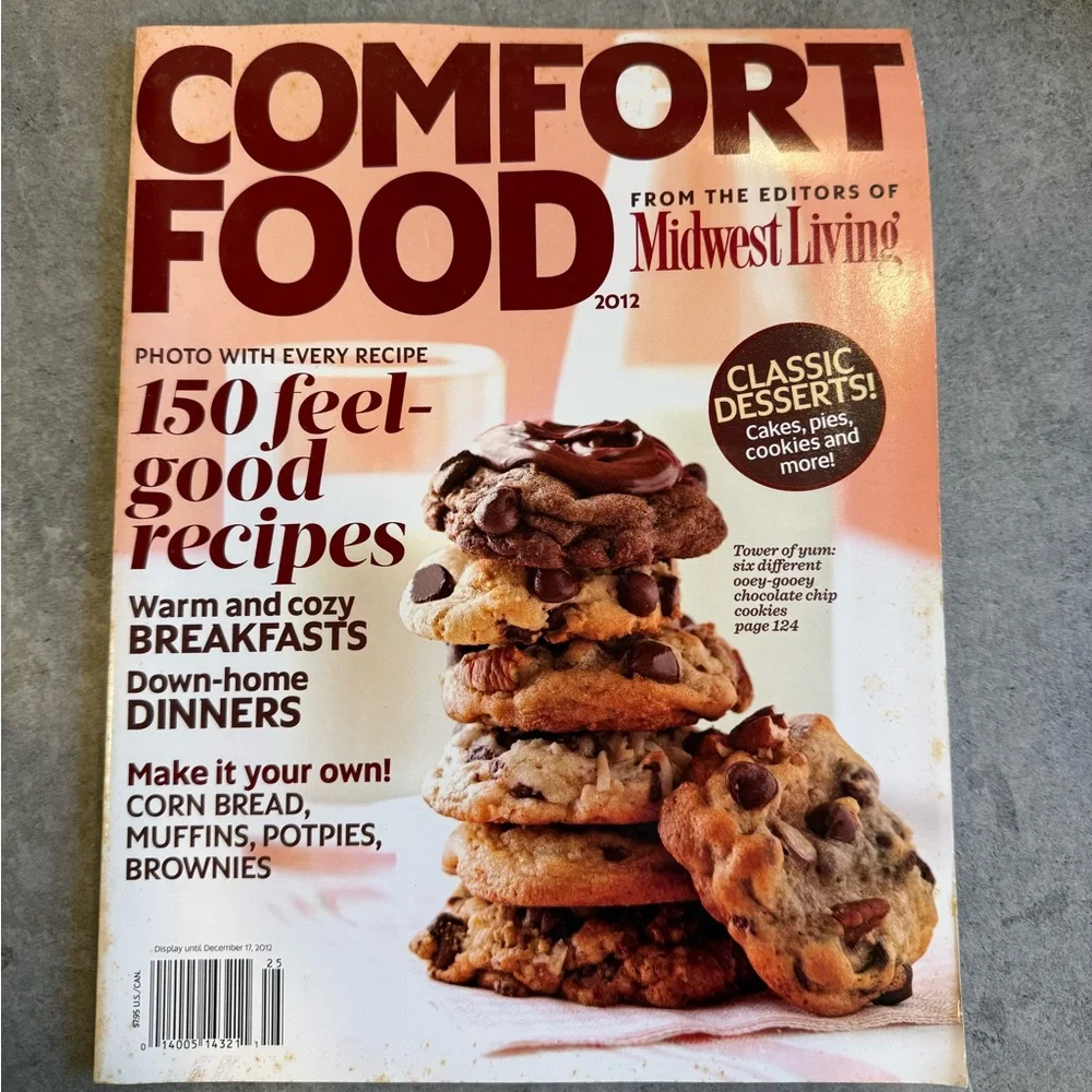 Comfort Food From The Editors of Midwest Living 2012 Classic Desserts!