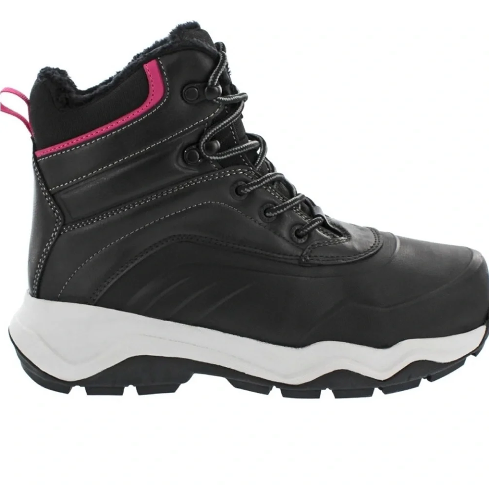New Khombu “Riley” black women’s 7 hiking boots