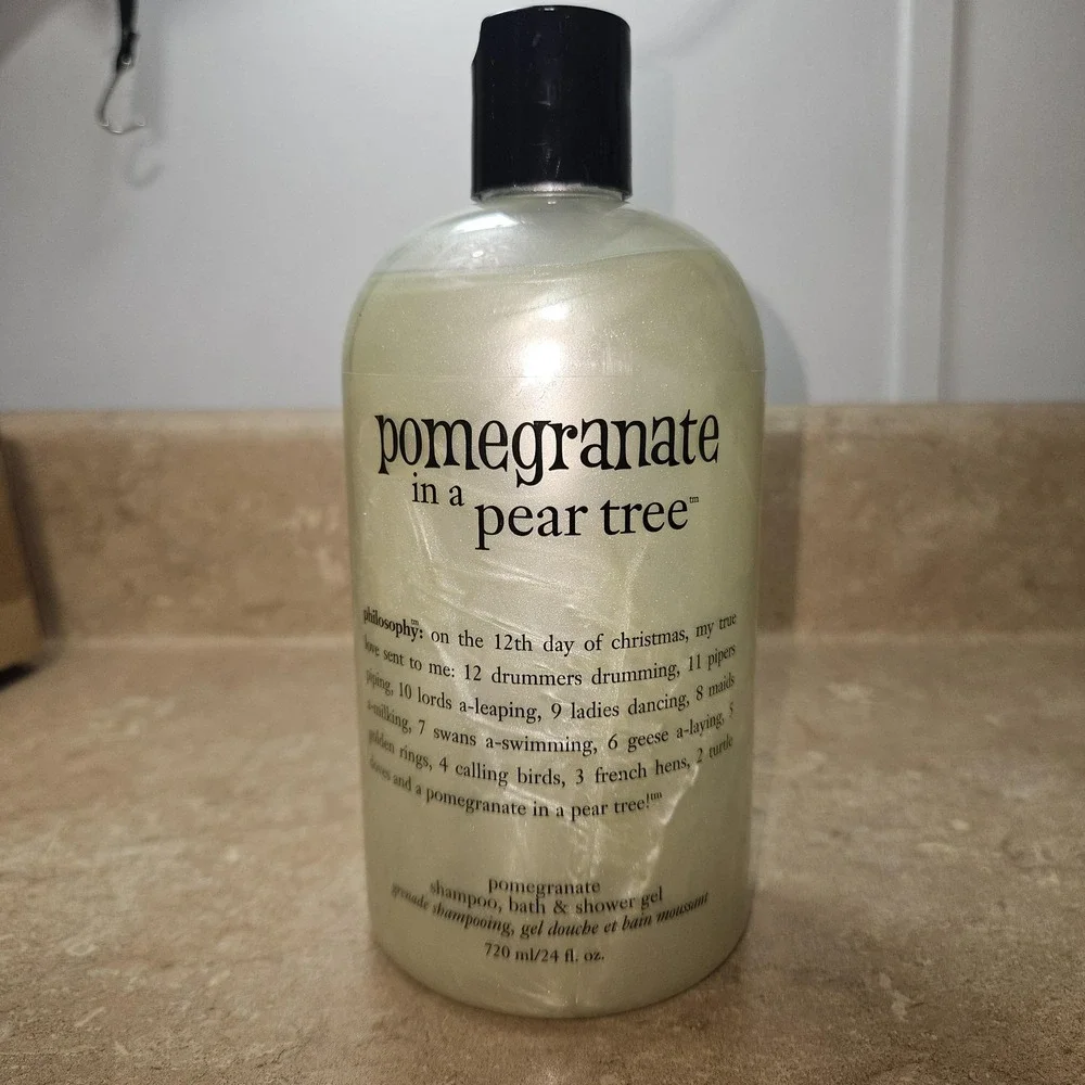 Philosophy pomegranate pear