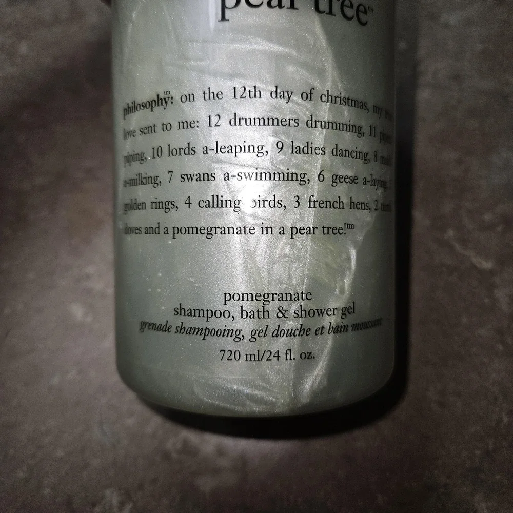Philosophy pomegranate pear