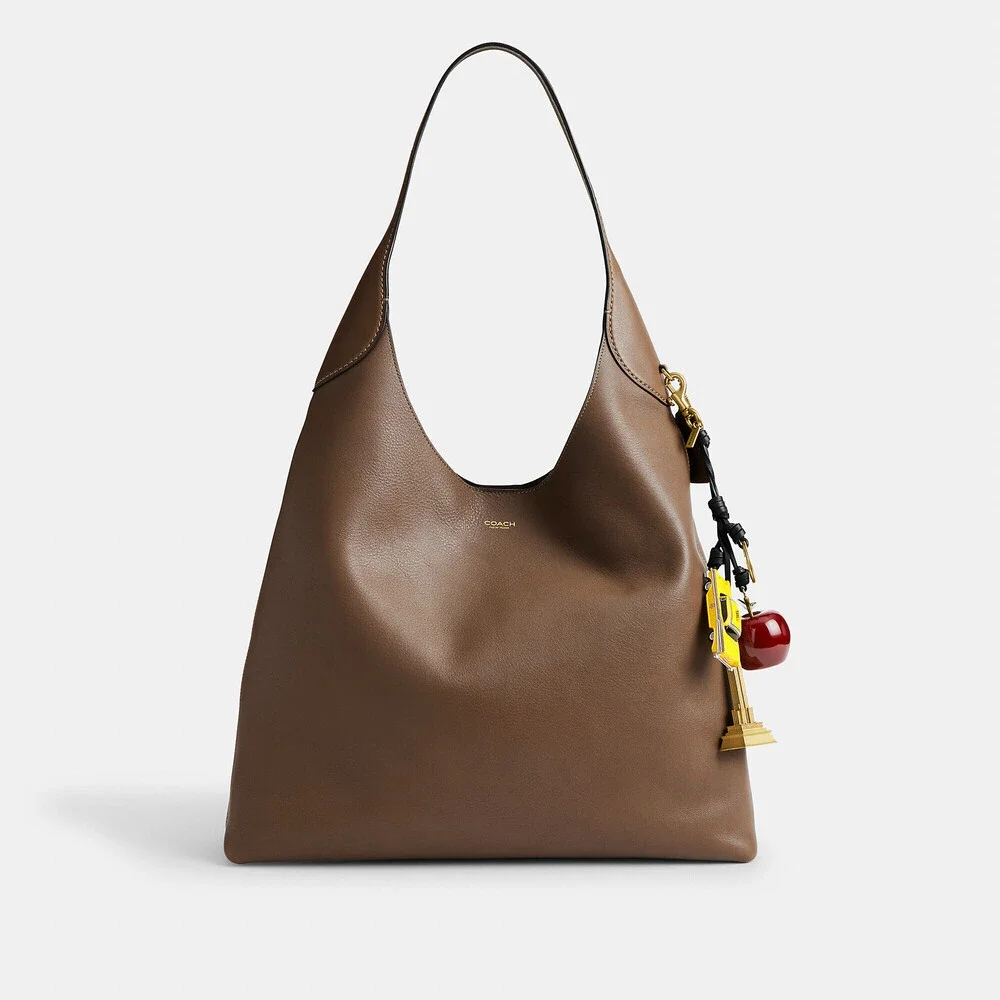 Coach plated brass