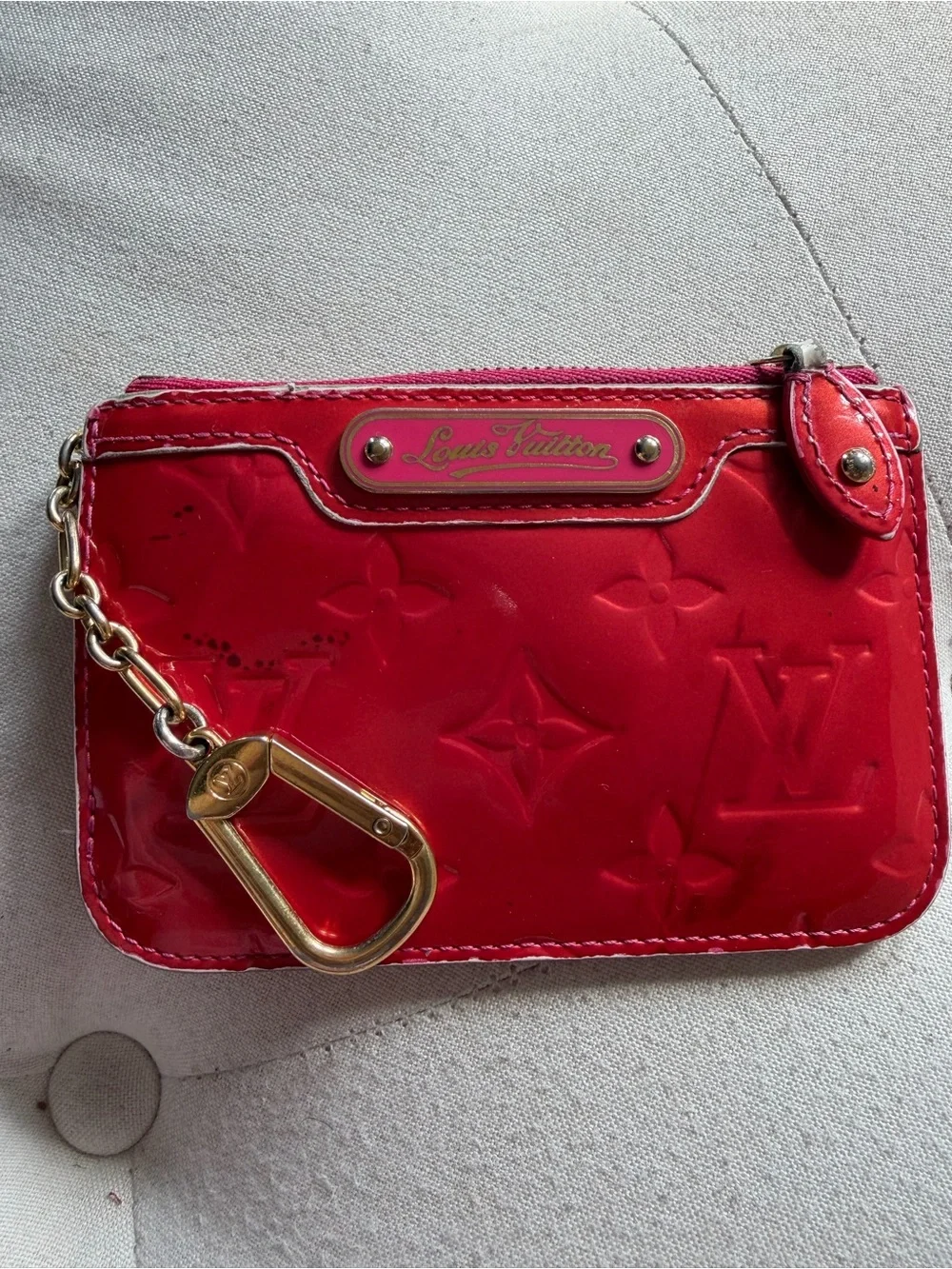 Louis Vuitton clean cherry