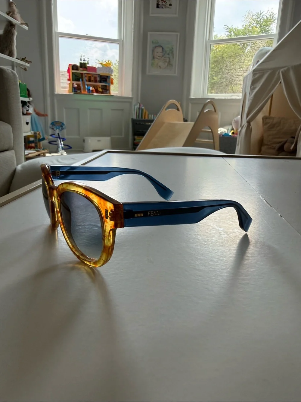 Fendi round sunglasses