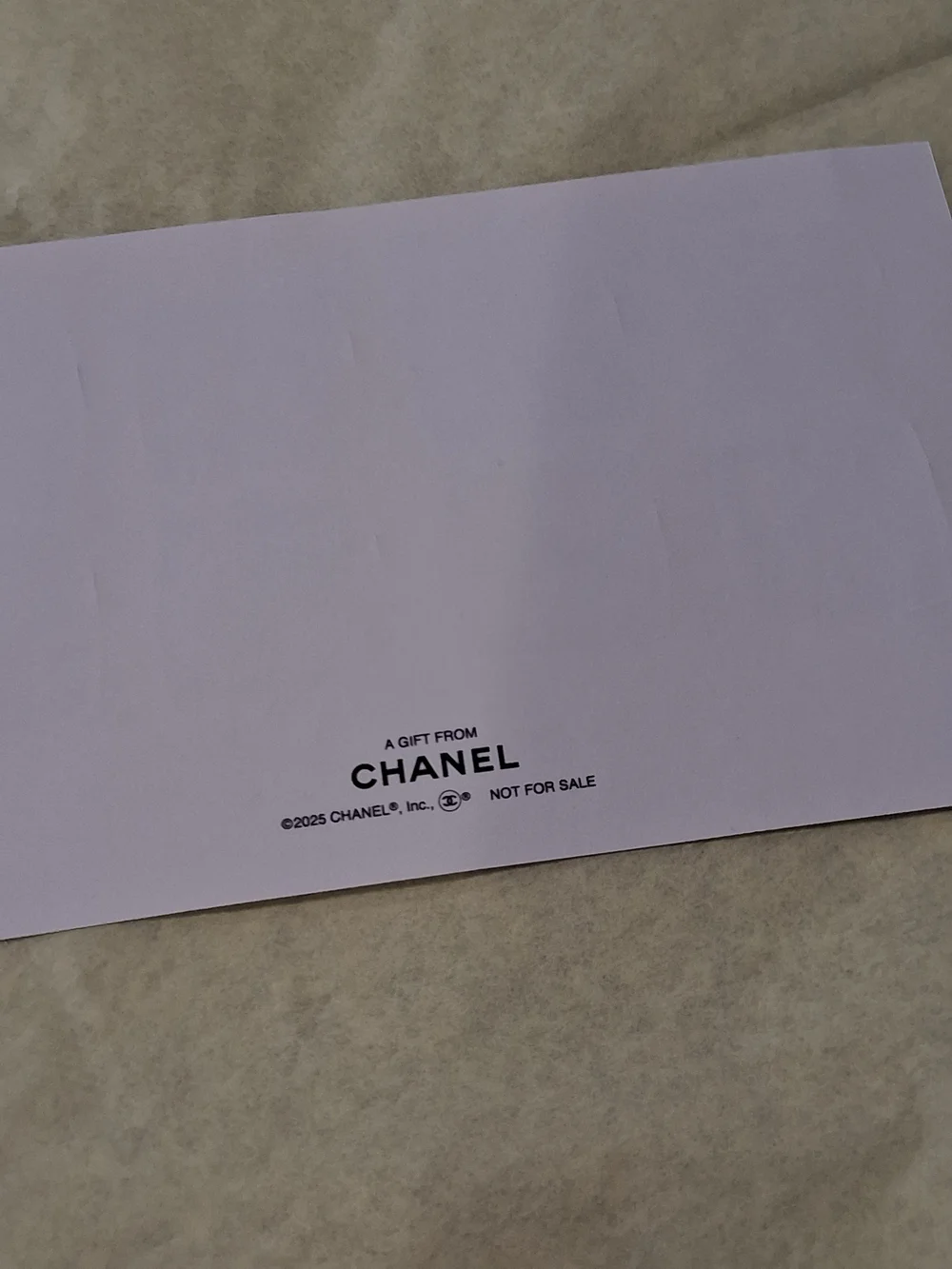 CHANEL VIP/GWP chanel vip