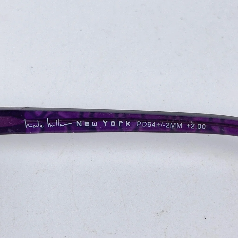 Nicole Miller LO0414 Eyeglasses Unisex Eyeglasses Frame‎ Full Rim 52-16-140 mm