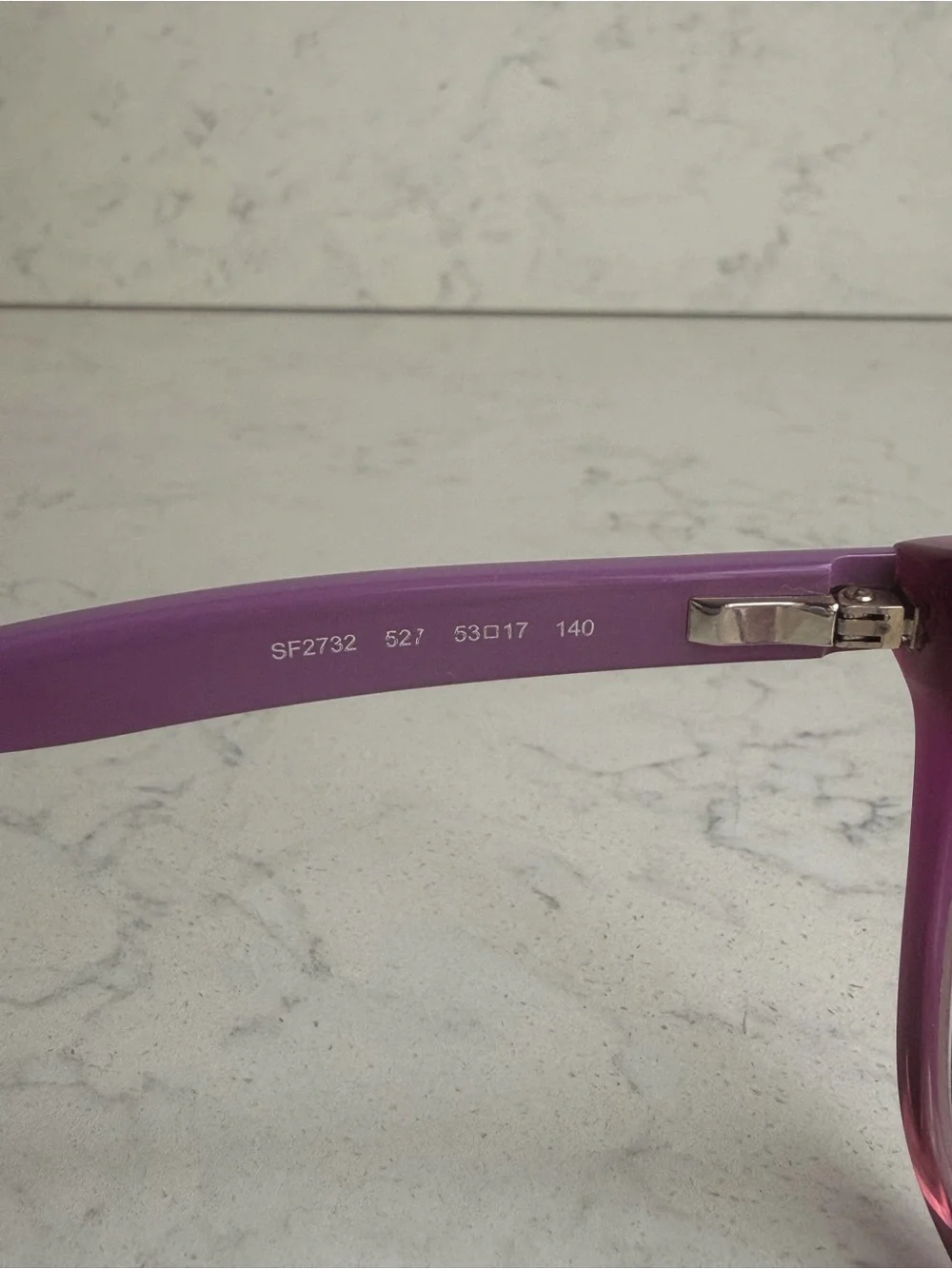 Ferragamo magenta Women's Full-Rim Glasses