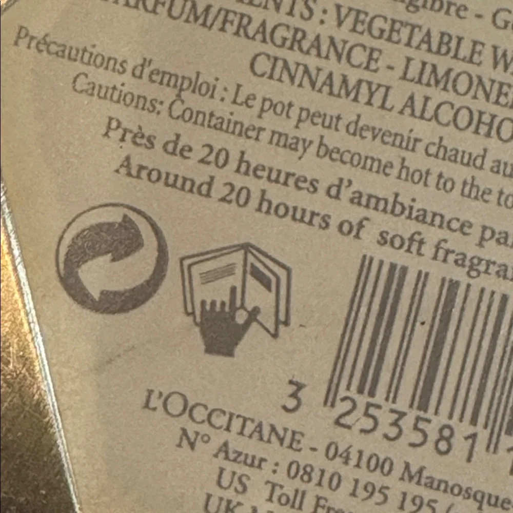 LOCCITANE this lidded