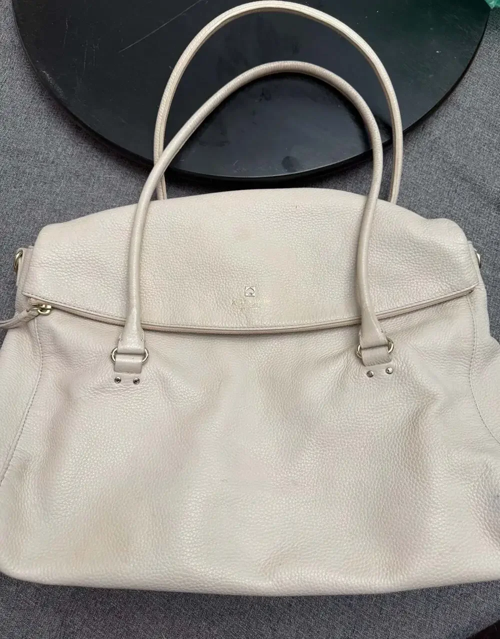 Kate Spade New York Cobble Hill Leslie Pebbled Leather Satchel Shoulder Bag