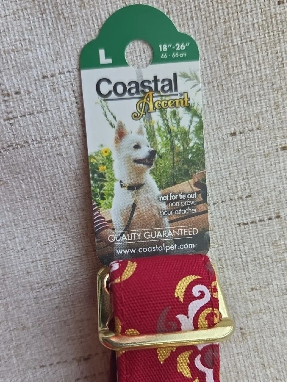 Coastal Accent red floral