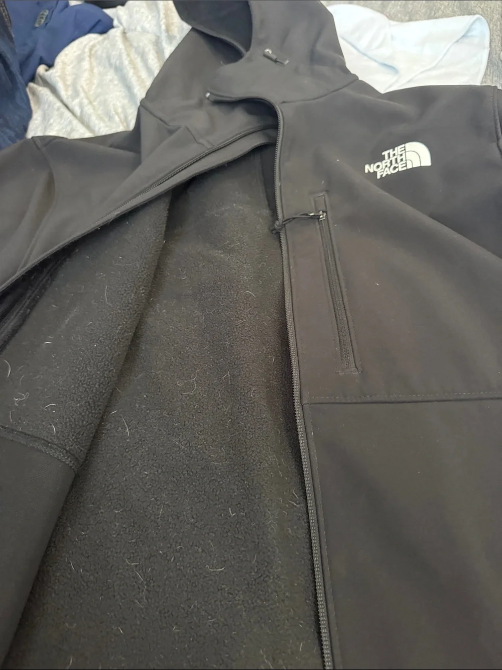 The North Face lightweight hooded