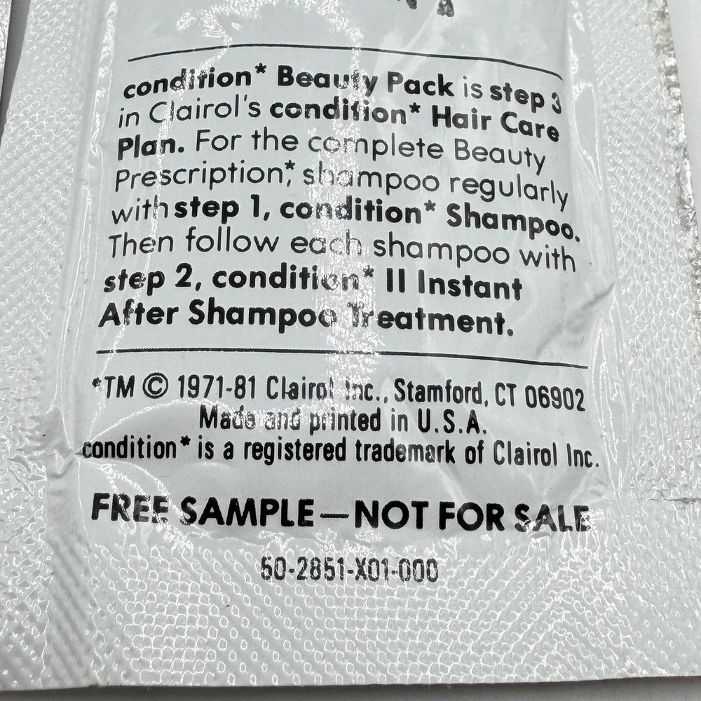 Finesse Swiss Formula Clairol Style eight vintage