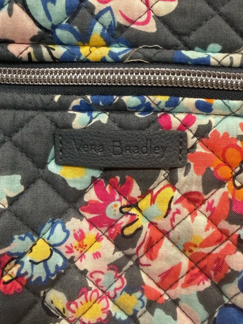 Vera Bradley padded quilted