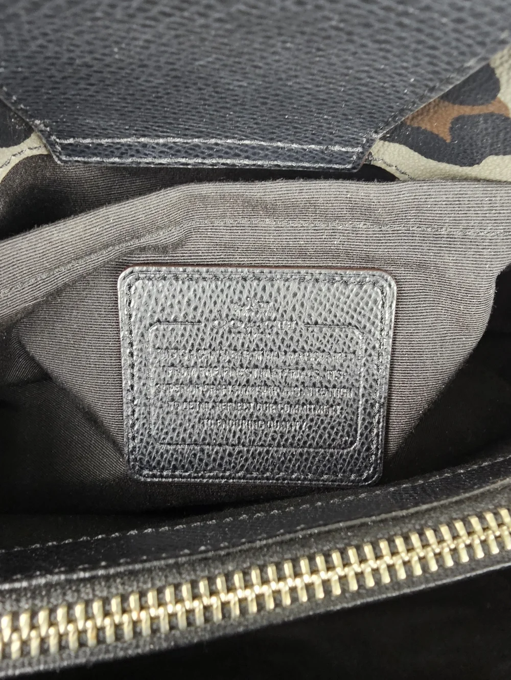 Coach signature satchel