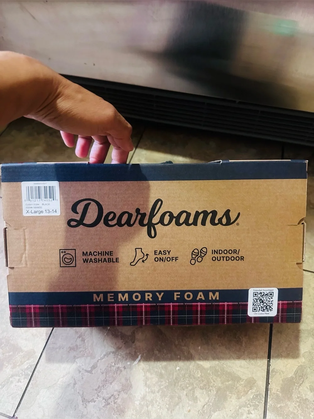 dearfoams cozy slip