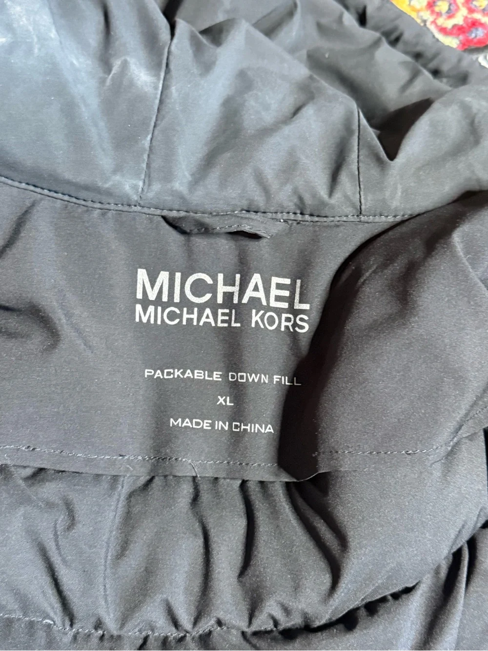 Michael Kors insulated quilted