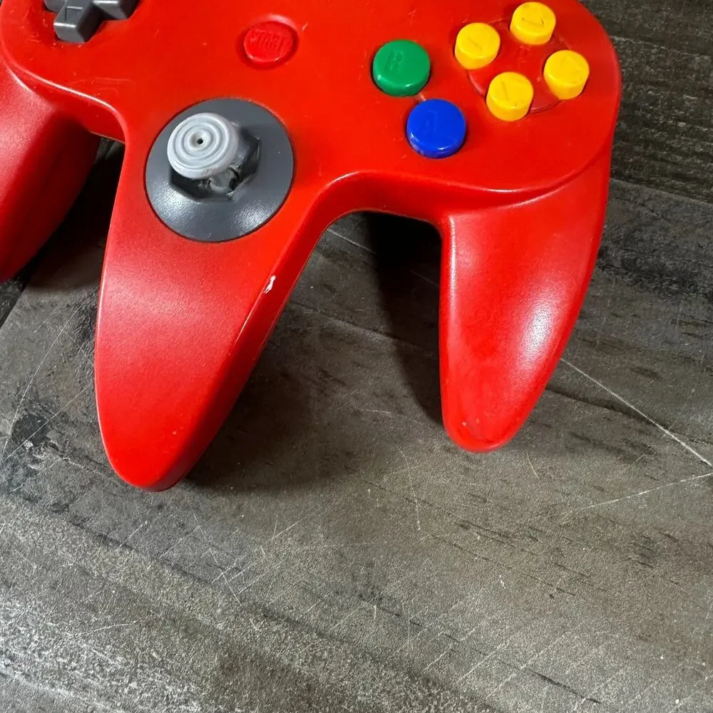 Nintendo 64 red