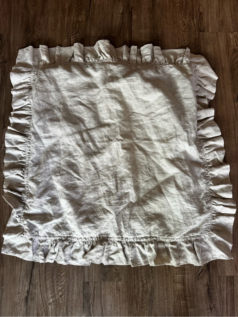 Pottery Barn linen barn sham