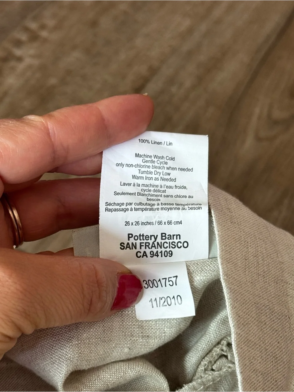 Pottery Barn pillow sham pottery