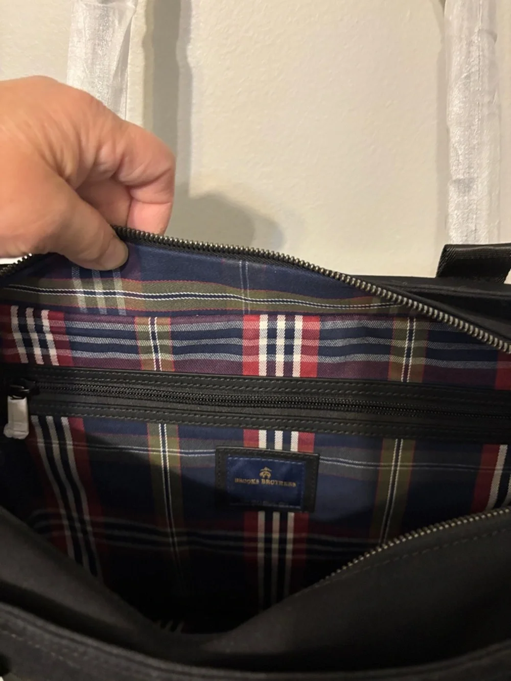 Brooks Brothers spacious black