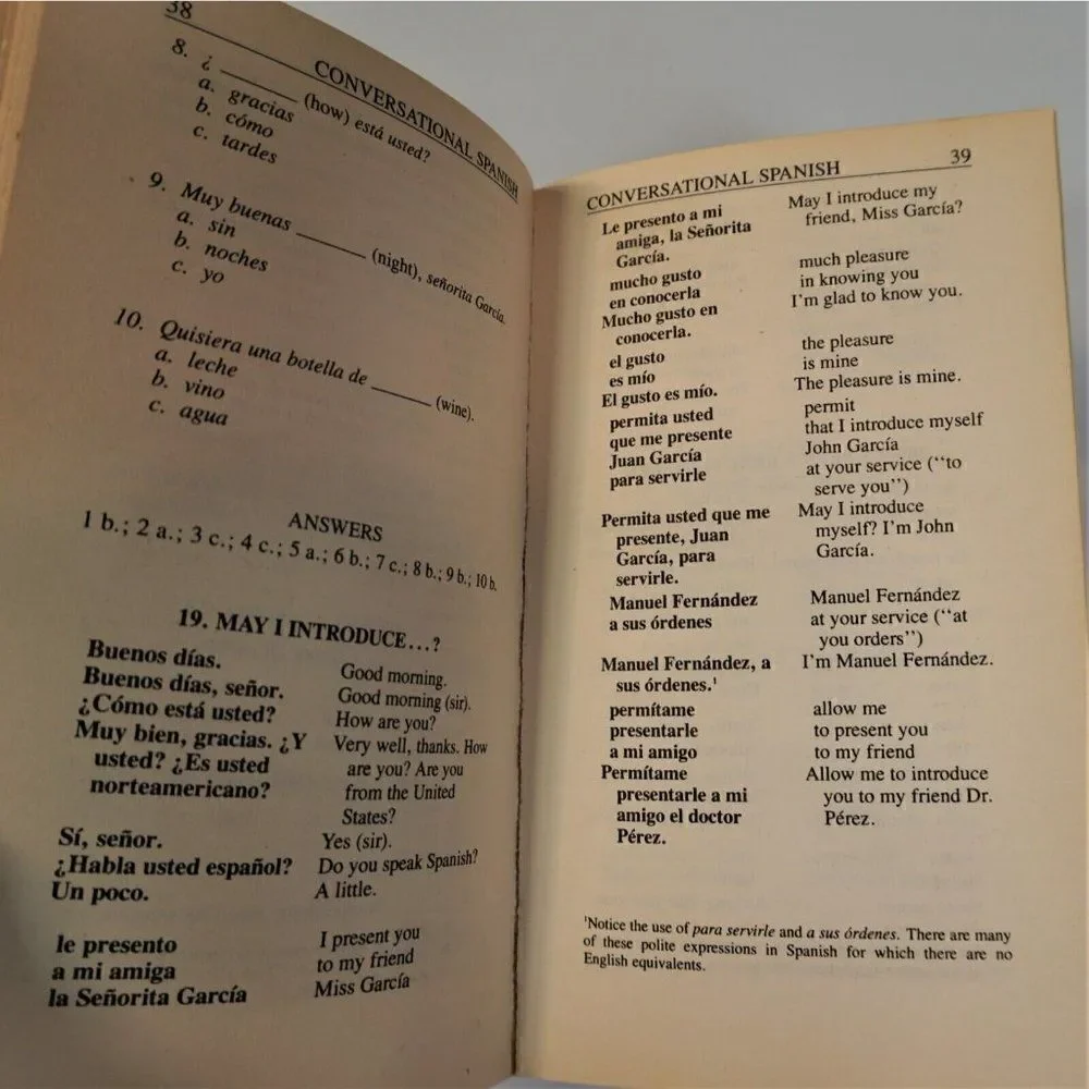 Crown Publishers conversational spanish
