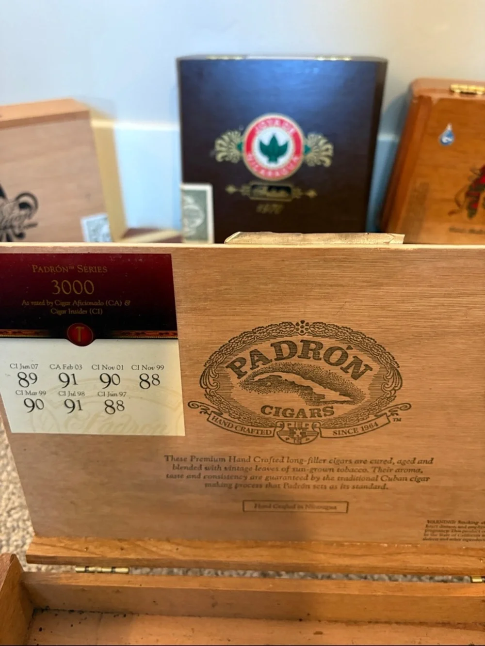 cigar box set assorted