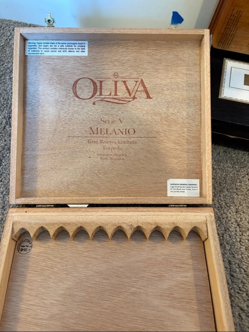 cigar box set assorted