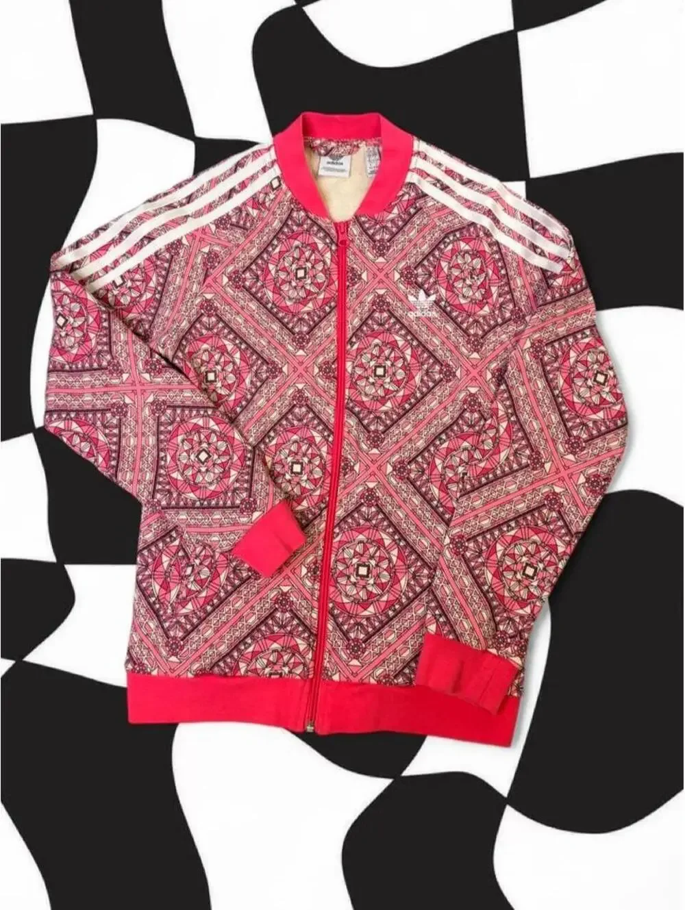 Adidas superstar pink jacket