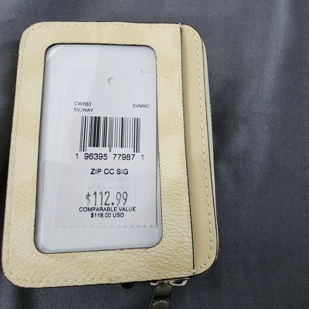 Coach cute wallet