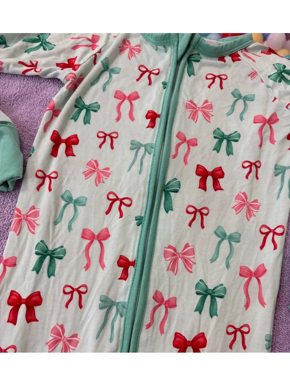 Dreamy bamboo christmas ribbon
