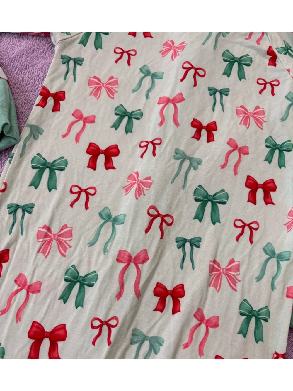 Dreamy bamboo christmas ribbon