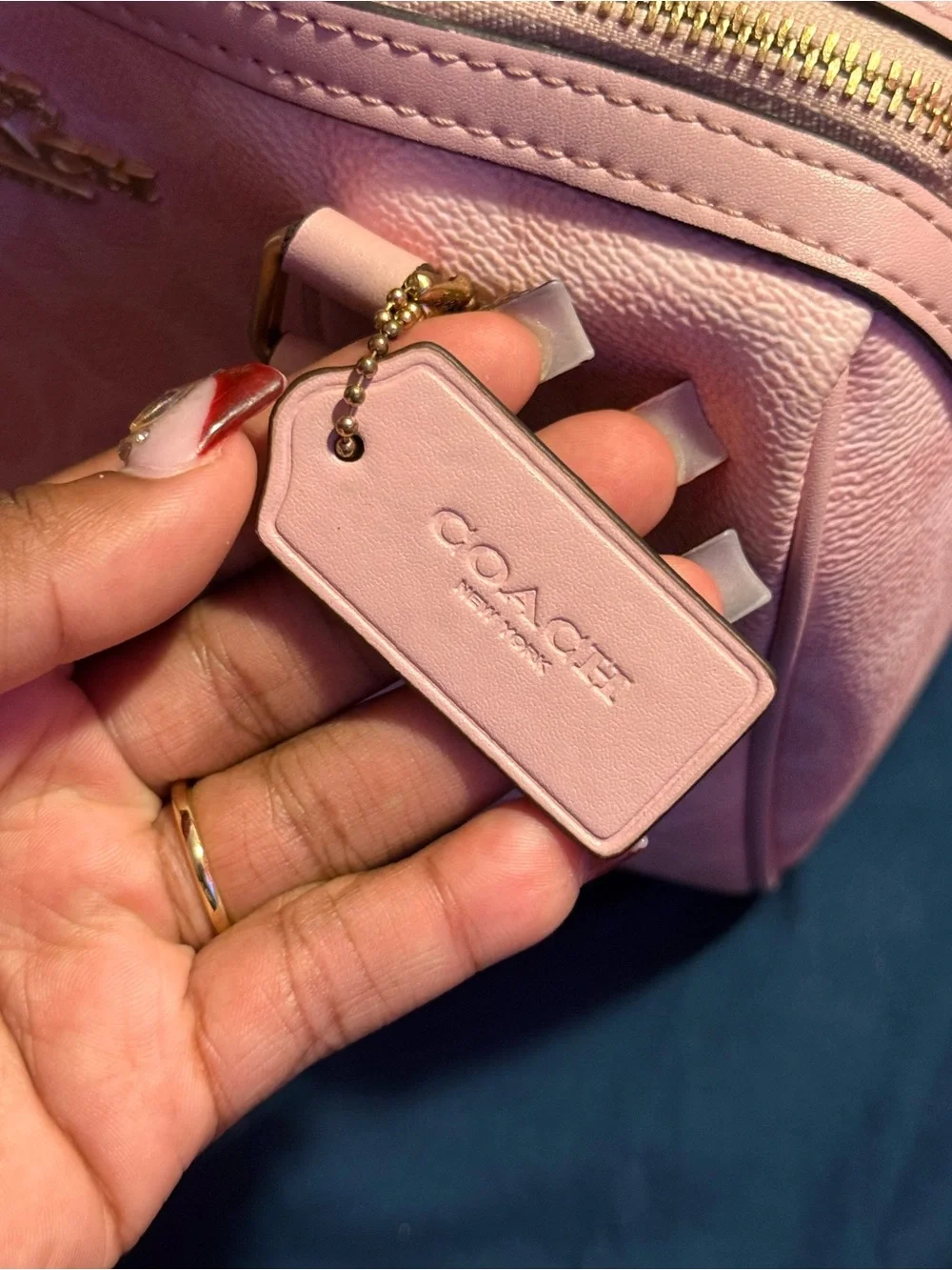 Coach compact satchel