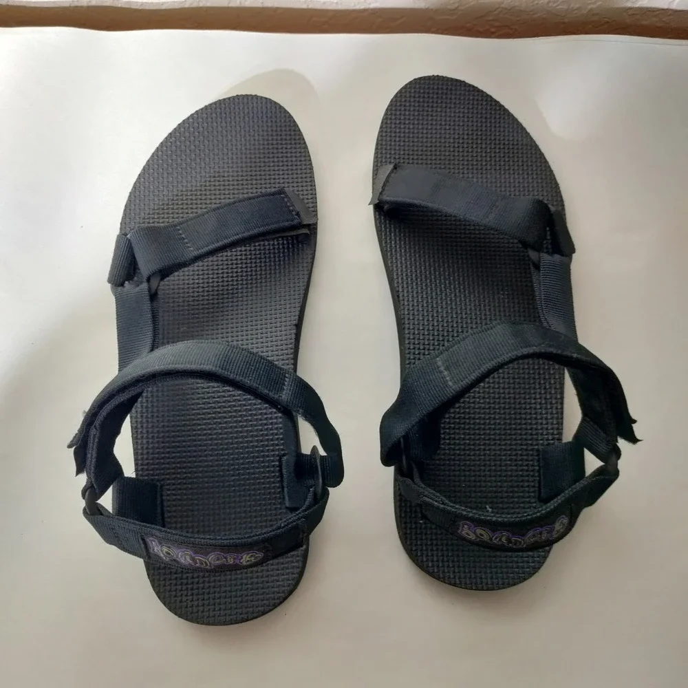 Teva Original Universal Black Strappy Sandals mens 11