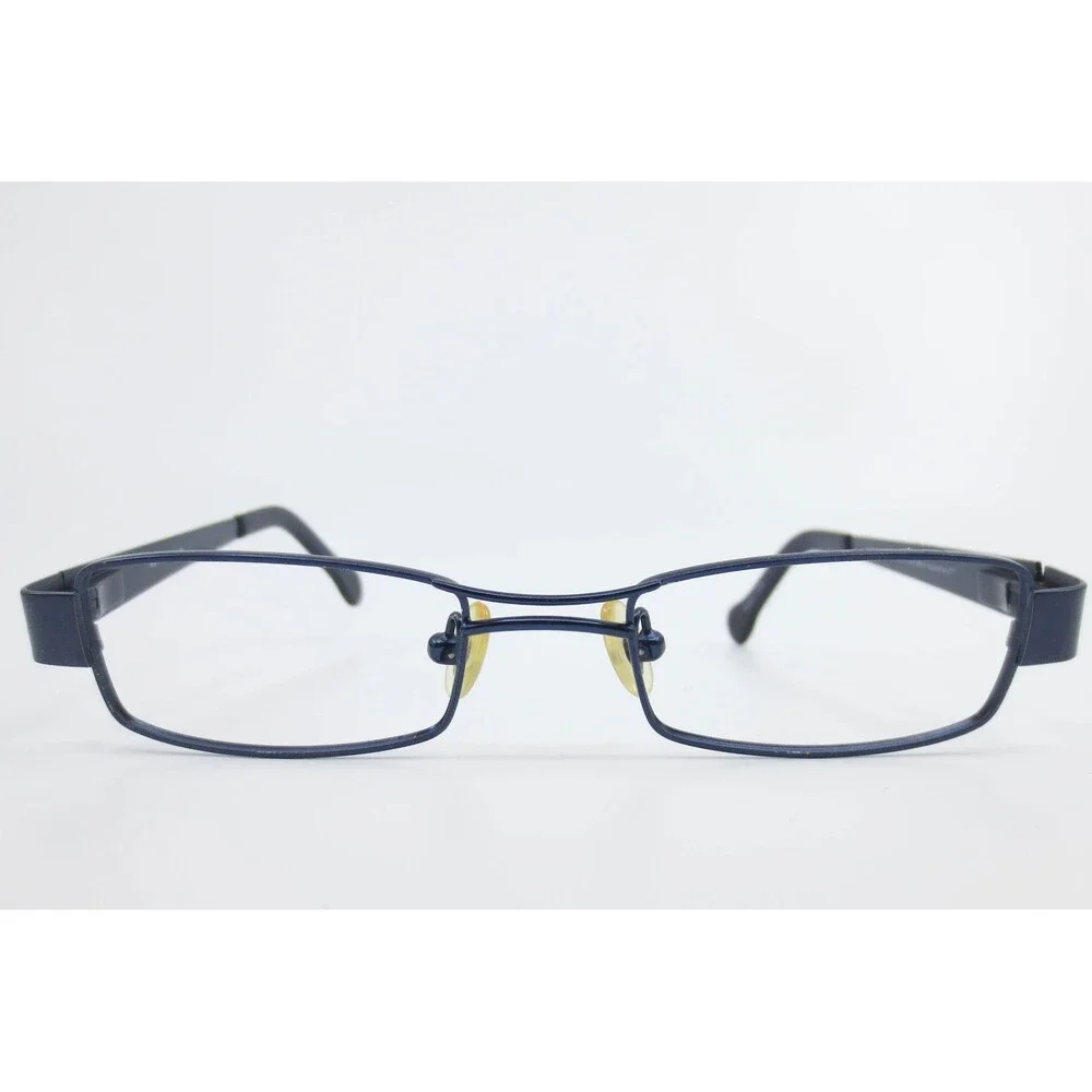 SpongeBob SquarePants Eyeglasses Bay Pirate BLU 125 Blue Rectangle Metal Frames