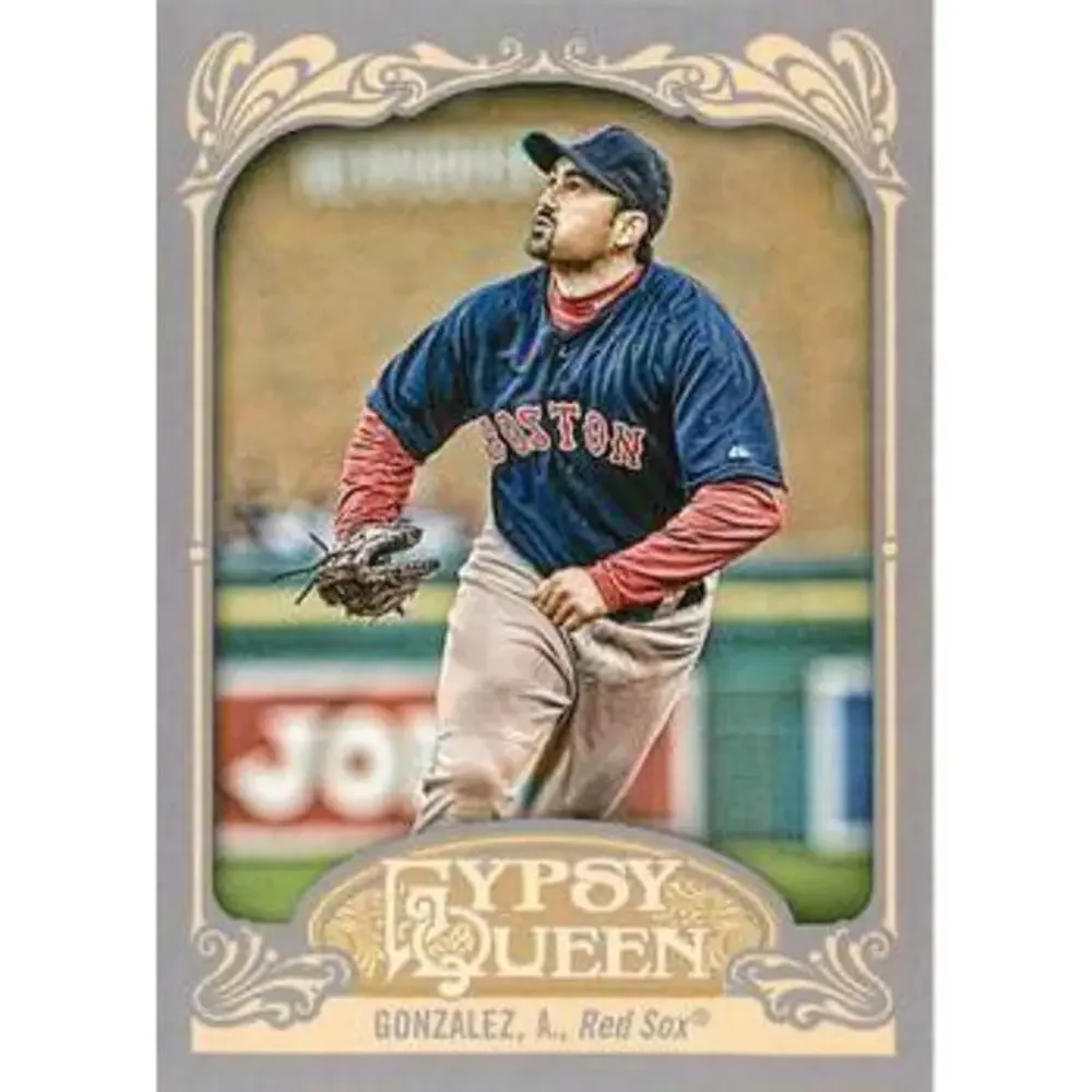 2012 Topps Gypsy Queen Adrian Gonzalez # 92 Boston Red Sox