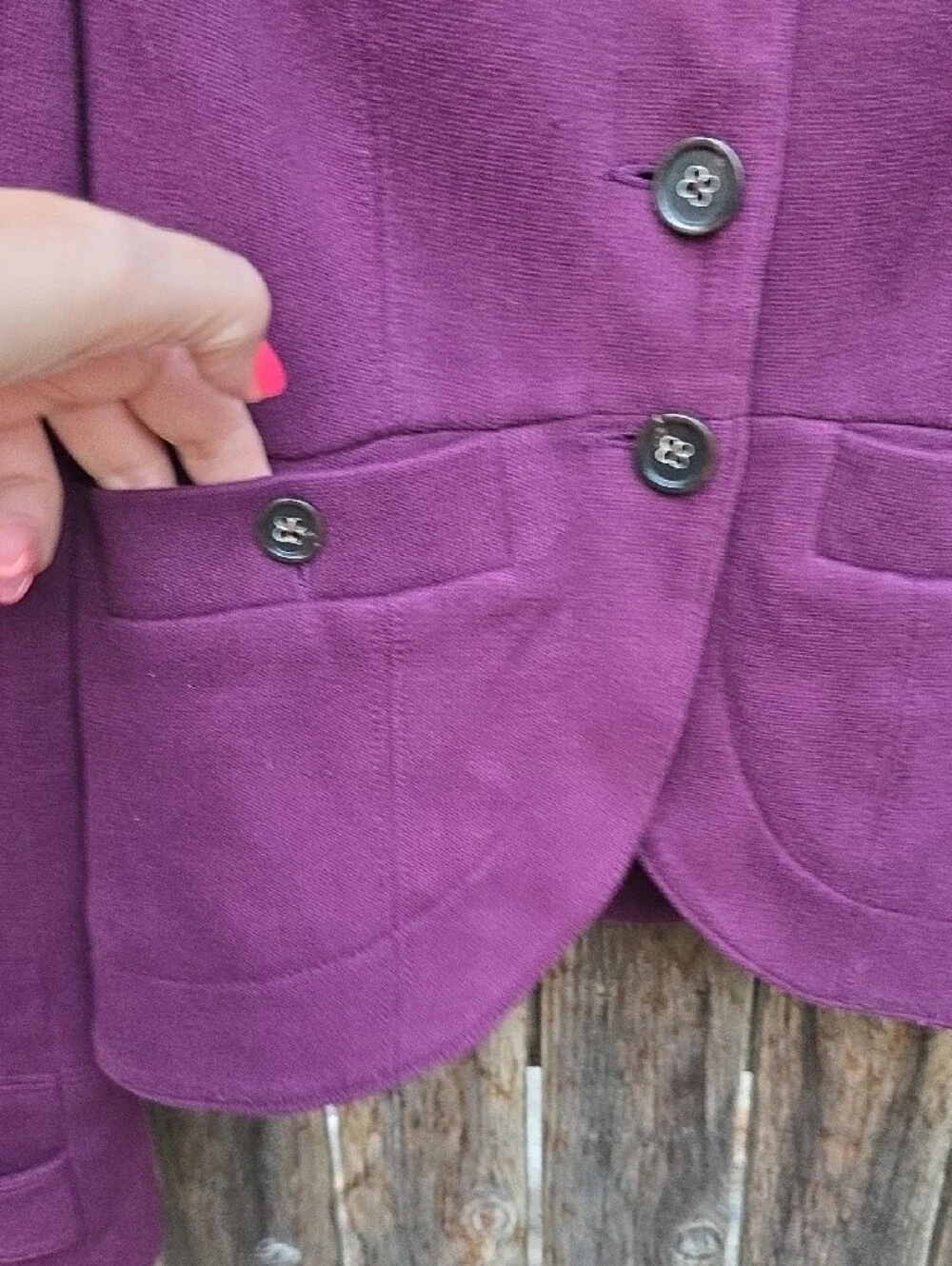 Free People structured blazer