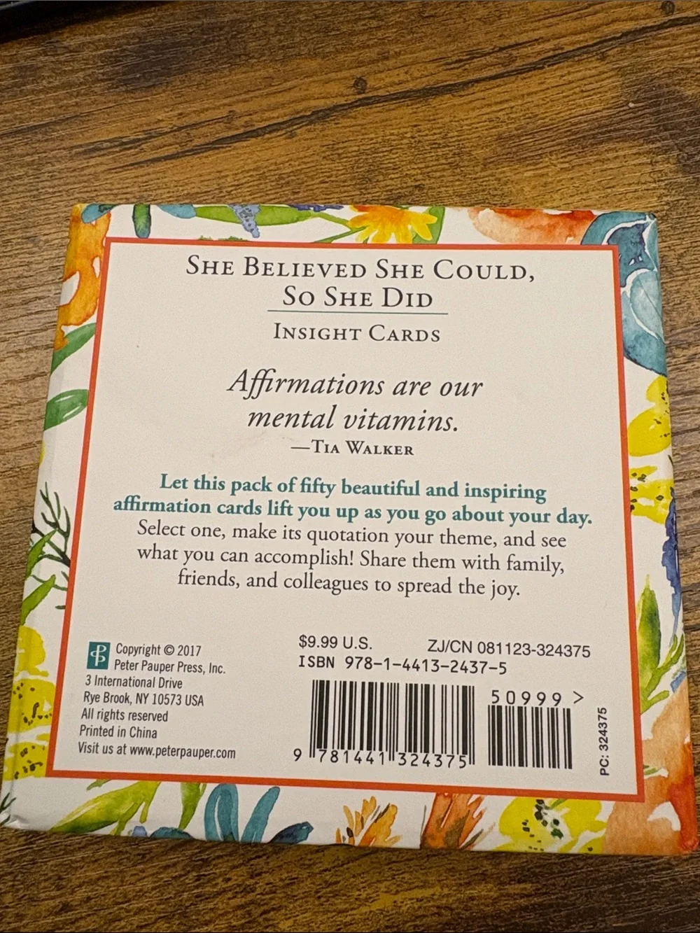 Peter Pauper Press motivational compact