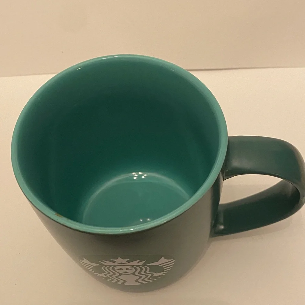 Starbucks teal mug