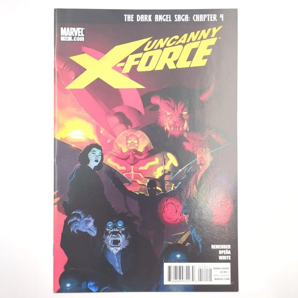Uncanny X-Force Lot Issues 13 14 15 16 Dark Angel Saga Marvel Comics Remender