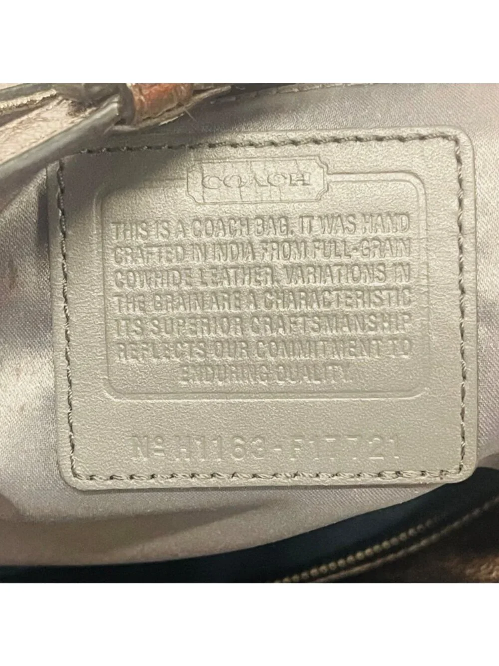 Coach stylish tote