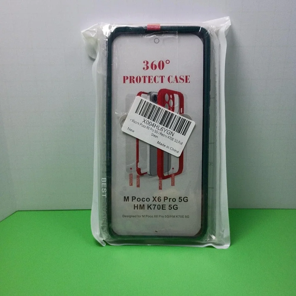 Xiaomi Poco X6 Pro 5G case in black & red New